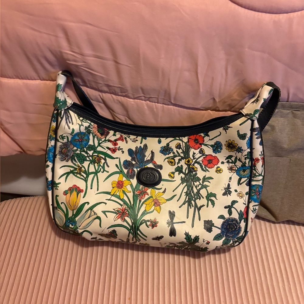 Floral White Women's Bag